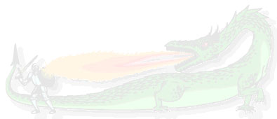 dragon background with fire