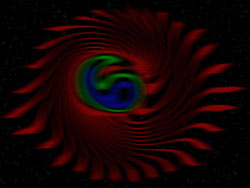 red spin