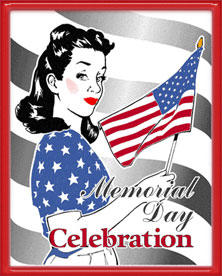 retro Memorial Day