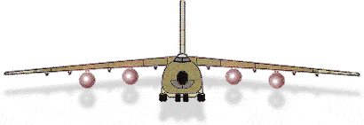 C141F - Jet Plane clipart