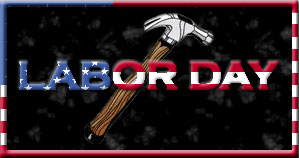 Labor Day with hammer